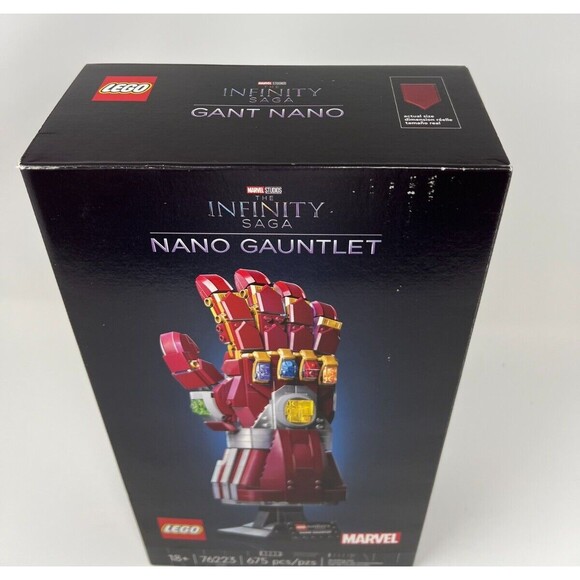 LEGO Marvel Super Heroes Nano Gauntlet Iron Man 76223 Brand New - Picture 5 of 6